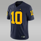 Jersey universitario Jordan Dri-FIT Game para hombre Tom Brady Michigan