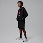 Shorts para jugar Brooklyn de tejido Woven para niños talla grande Jordan