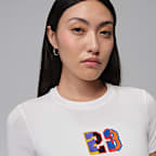 조던 플라이트 여성 티셔츠