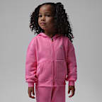 Jordan Brooklyn Fleece Conjunto de 2 piezas de sudadera con capucha y cremallera completa - Infantil