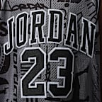 Jersey a rayas para niños talla grande Jordan 23