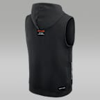 Sudadera con gorro sin cierre sin mangas universitaria marca Jordan Dri-FIT para hombre Florida Sideline