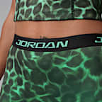 Shorts Dri-FIT estampados de tiro alto de 13 cm para mujer Jordan Sport