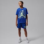 Playera Jordan Jumpman Grid Blur para niños talla grande