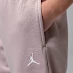 Pants para niños talla grande Jordan Brooklyn French Terry