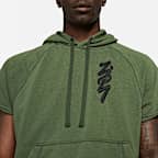 Sudadera con gorro recortada para hombre Jordan Dri-FIT Zion