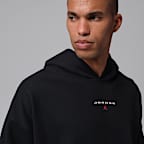 Sudadera con gorro sin cierre oversized para hombre Jordan Flight Fleece