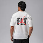 T-shirt com grafismo Jordan para homem