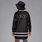 Jordan Mountainside-velourkjole til større børn