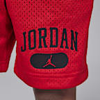 Shorts de malla para niños de talla pequeña PE Jordan