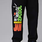Jordan Brooklyn Space Jam 男款 Fleece 束口長褲