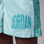 Jordan Dri-FIT Training Camp Big Kids' Jumpman Mesh Shorts
