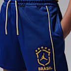 Jordan Big Kids' P6 Brazil Retro Knit Shorts