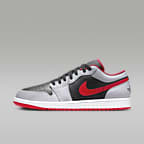 Black/Cement Grey/White/Fire Red