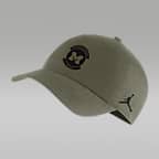 Michigan Heritage86 Nike College Adjustable Cap - Medium Olive