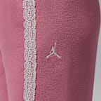 Conjunto de 2 piezas de sudadera con gorro sin cierre infantil Jordan She's An All Star