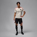 เสื้อฟุตบอลแขนสั้นแบบถักผู้ชาย Jordan Dri-FIT Paris Saint-Germain Strike Third