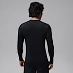 조던 스포츠 남성 드라이 핏 긴팔 베이스 레이어 골프 탑