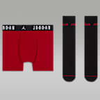 Jordan Big Kids' Socks and Dri-FIT Boxer Briefs 2-Piece Set