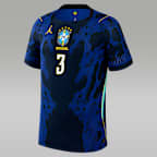 Gabriel Magalhães Brazil National Team 2026 Match Away Men's Nike Dri-FIT ADV Soccer Jersey