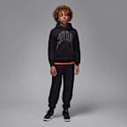 Jordan MVP-hættetrøje i fleece til større børn