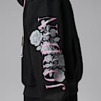 Jordan Big Kids' Jumpman Floral Stack Hoodie