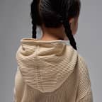 Conjunto de 2 piezas de sudadera sin cierre Heir To The Crown de tela de canalé infantil Jordan