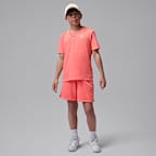 Jordan Big Kids' Air Embroidered Acid Wash T-Shirt