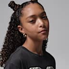 Jordan Big Kids' Floral Lace T-Shirt