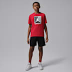 Jordan Flight Essentials Boxed Logo 3.0 póló nagyobb gyerekeknek