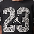 Jordan Big Kids' Floral Lace T-Shirt