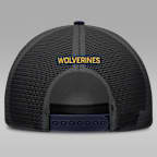Gorra de rejilla universitaria marca Jordan ajustable para hombre Michigan Primetime Rise