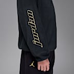 Sudadera de Polar Fleece de cierre de 1/4 Mountainside para niños talla grande Jordan