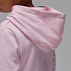 Conjunto de 2 piezas de sudadera con gorro sin cierre infantil Jordan Brookly French Terry