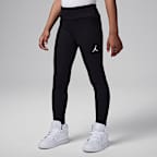 Jordan Dri-FIT Essentials Little Kids' Leggings - Black