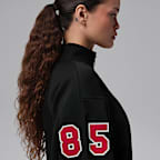 Jordan Brooklyn Fleece Women's Cropped 1/4-Zip Top