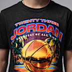 Playera Venice Beach Hoops para niños talla grande Jordan
