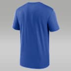 Playera universitaria marca Jordan Dri-FIT para hombre Florida Primetime Football Icon Legend