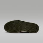 Air Jordan 1 Retro Low 'Medium Olive and Summit White' Men's Shoes