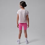 Jordan Little Kids' Boxy T-Shirt and Bike Shorts Set