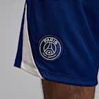 Paris Saint-Germain Strike Fourth 男款 Jordan Dri-FIT 足球針織短褲