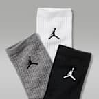 Jordan Everyday Crew Socks (3 pairs)