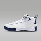 White/Metallic Silver/Midnight Navy