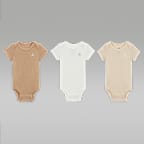 Jordan Everyday Essentials Baby Bodysuits (3-Pack)