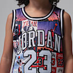 Jersey estampado para niños talla pequeña Jordan 23