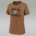 North Carolina 2026 Military Appreciation Women's Jordan Brand Dri-FIT College T-Shirt