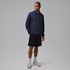Playera de golf de manga larga con cuello de medio cierre para hombre Jordan