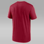 Playera universitaria marca Jordan Dri-FIT para hombre Oklahoma Sideline Legend Small Logo