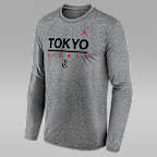 東京 読売ジャイアンツ x ジョーダン エクスクルーシブ コレクション メンズ ロングスリーブ Tシャツ