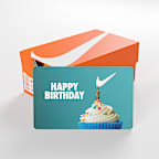 Nike Gift Card Mailed in a Mini Nike Shoebox
